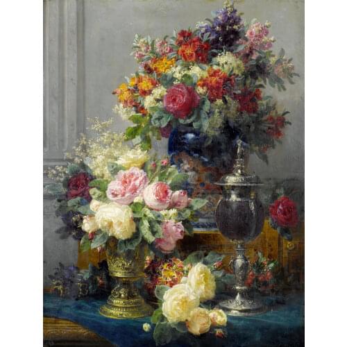 Plants, flowers Still Life Classical Needlework, Sea view Cross stitch kits Stylish for Embroidery,Patterns 14CT DIY Handmade