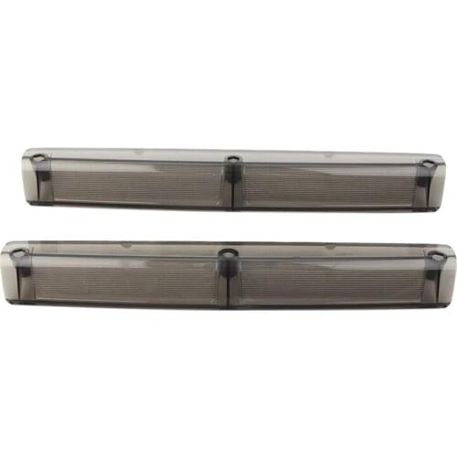 1 Pair Side Light Lens Covers for Touring FLHTC Tour Pack Pak Trunk