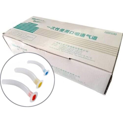 Uvet 10pcs Disposable PVC throat ventilation duct Medical throat tube