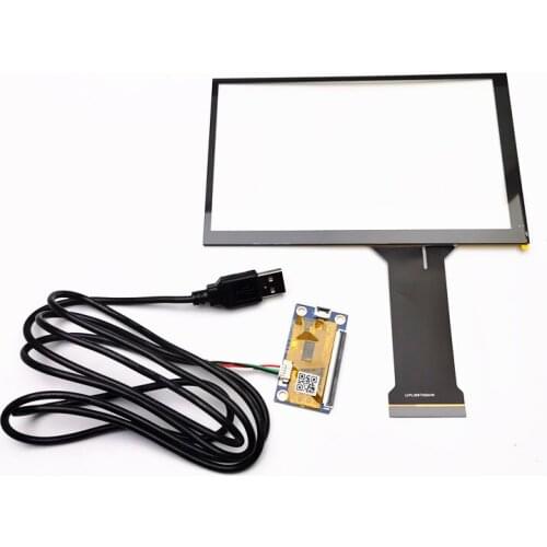 7 inch Capacitive Touch Screen 165X104mm G+G Free Drive WIN7 8 10 Android LINUX Universal USB plug and play 10 points touch