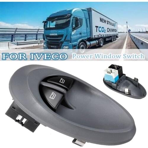 Car Window Switch Replacement Electric Window Regulator Winder Double Switch Button For IVECO DAILY 2000-2006 500321134 9395263