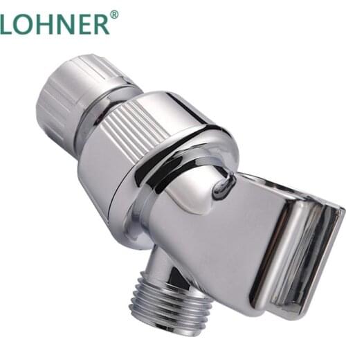 Lohner Bathroom Hot Sale Wholesale Promotion Plastic Chrome Outlet Socket Handheld Bathroom Bathroom Accessories