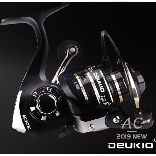 DEUKIO Fishing Reel Spinning 8KG Max Drag Metal Stainless Steel Handle Saltwater reel for fishing