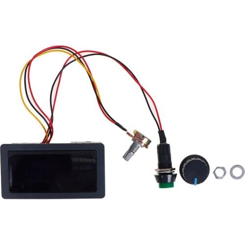 Digital Display Led 6V 12V 24V PWM DC Motor Controller Variable Speed Regulator