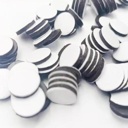 25/50/100 PCS Round Magnetic Discs Flexible Rubber Refrigerator Fridge Magnets Dots with Adhesive Backing for DIY Crafts