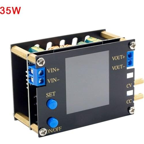 Electrical Equipment Power Supply Module Voltage Regulator Auto Transformer Heat Sink Step Up Down 35W 60W Boost Buck Converter