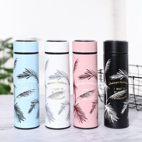 Couple Stainless Steel Thermos Bottle Portable Travel Termo Cafe Thermo Mugs Kids Water Coffee Tea Cups Thermocup Vacuum Flask