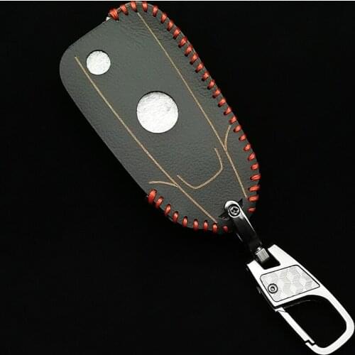 Praise Leather Key Case Cover For Yamaha TMAX 530 DX SX Motorcycle 2015-2017 Motorcycle Smart Key Bag Fob Protect Shell