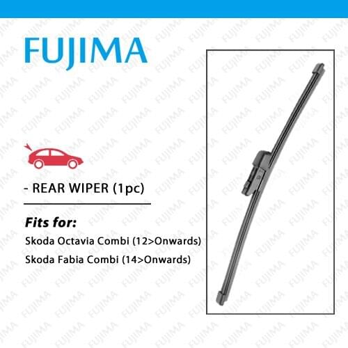 Rear Wiper Blade for Skoda Octavia Combi Estate Fabia Combi, 15" 380mm Back Windscreen Wipers