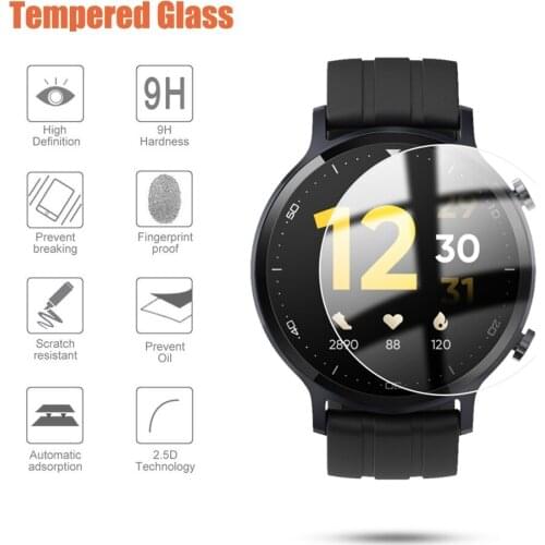 Tempered Glass Film For Realme Watch S Pro Smart Watch Anti-Scratch 9H Ultra Clarity Screen Protective Film Guard