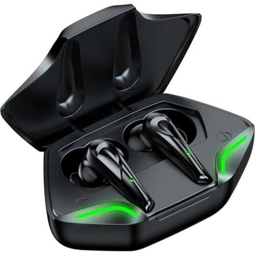 2Pcs W11 Bluetooth Earphones HiFi Low Delay Two Colors Optional Headset TWS Gaming Stereo In-Ear Waterproof Headphones for Sport