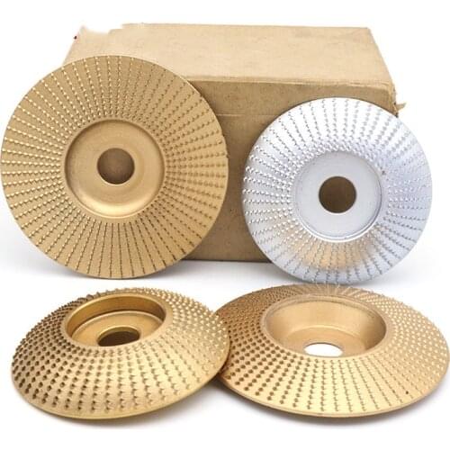Wood Shaping Disc Tungsten Carbide Wood Carving Disc Grinder Wheel Abrasive Disc Sanding Rotary Tool for Angle Grinder