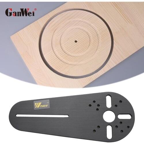 GanWei Woodworking Milling Circular Auxiliary Formwork DIY Tools Wood Router Milling Circle Trimming Machine Accessorie