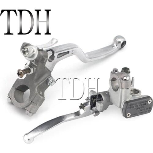For Honda CR CRF 125R 150R 250R 450R 250X 450X 500R 7/8" 22mm Handlebar Motorcycle Brake & Clutch Lever Cable Front Brake