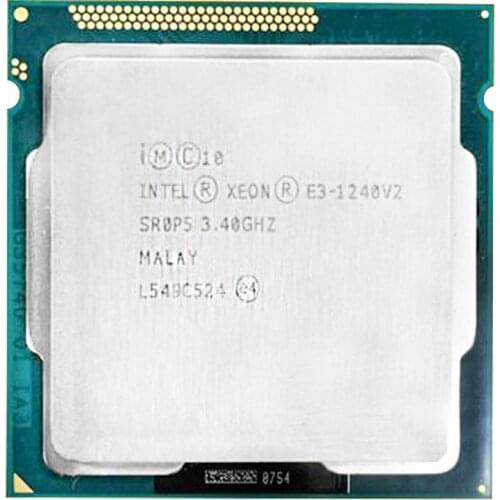 Intel Xeon E3 1240 v2 e3 1240 v2 Processor Quad-Core Quad thread 4 core 4 thread 3.40GHz 8M Cache SR0P5 LGA1155 E3-1240 v2 CPU