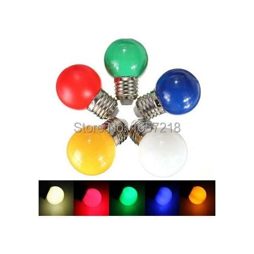 E27 3W 6 LED SMD Spotlight Holiday Home Decoration Lights Lamps Bulb White Red Yellow Blue Green 220V 1pcs/LOT