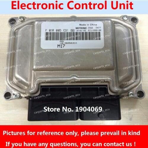 F01R00DC31 J18-3605010CA F01RB0DC31 ME7 ECU Electronic Control Unit F01R00DJ69 5A-3610100C-J4 F01RB0DJ69 For JAC YUEYUE/BYD Car
