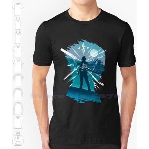 Protagonist-Noct Black White Tshirt For Men Women Final Fantasy Final Fantasy Vii Ff7 Final Fantasy Remake Ffx Ffvii Ffviii