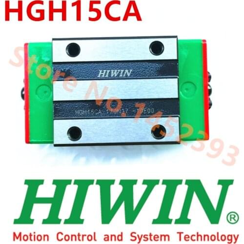 HIWIN HGH15CA 100% New Original HIWIN linear guide blocks HIWIN linear Rails