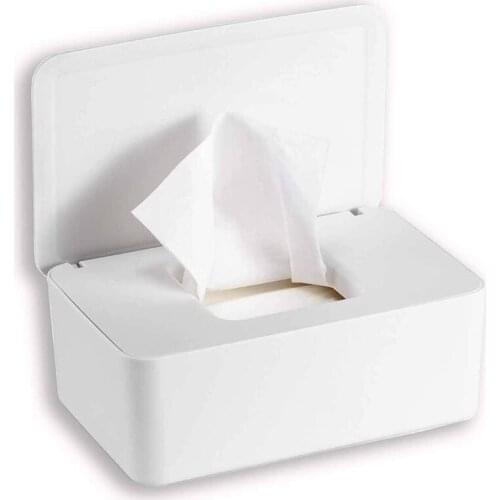 Nordic Style Decoration Tools Plastic Tissue Box Paper Towel Tissue Case Holder Home Table Decor Organizer Household Supplies