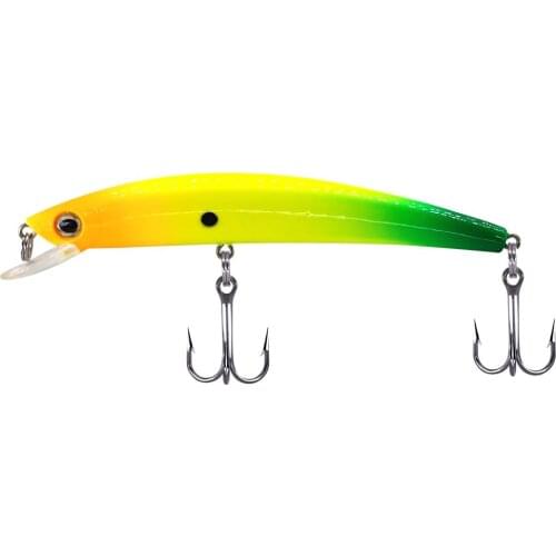 Makebass 13cm 21g Fishing Lure Floating Minnow Artificial Hard Bait Bass Trout Wobblers Fishing Tackle Internal steel ball