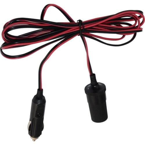 Lead Extension Cable Replacement Socket 1pc Auto Charger Cigar Interior