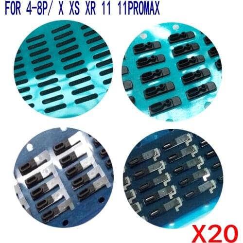 20pcs/lot X XSMAX XR Adhesive Ear Speaker Earpiece Anti Dust Screen Mesh for iPhone 11 11 PRO/MAX 4s 5s 6s 7 8 plus Replacement