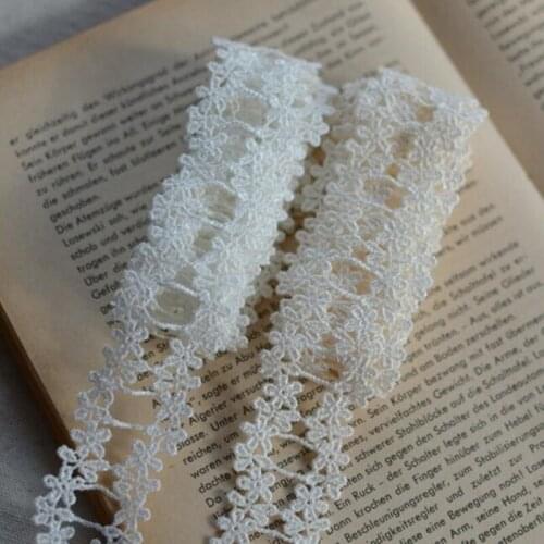 Lace Ribbon 30mm Embroidered Net Lace Trim Fabric For Sewing wedding decoration DIY heaband zakka lace