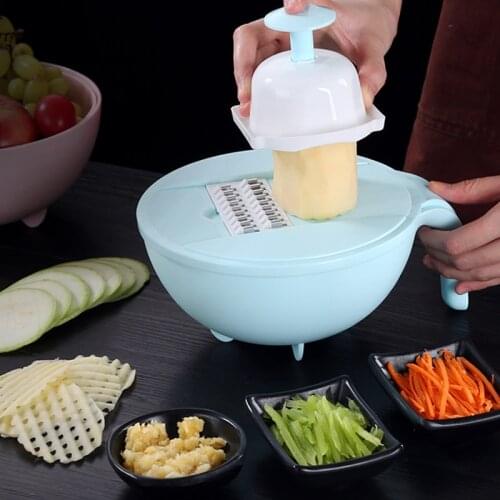 Multifunctional Vegetable Cutter Kitchen Shredded Potato Cutter Wiping Radish Shaver Potato Slice Cutting Vegetable Artifact