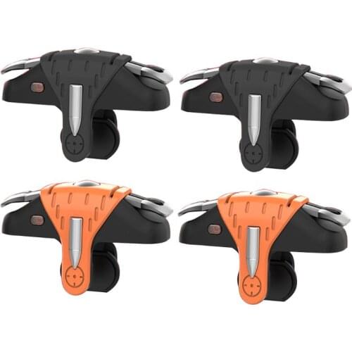 Mobile Game X9 with Dot Trigger Controller Button Handle for PUBG 30 Shoots on Press Conversion Phone Game Shooter Gamepad