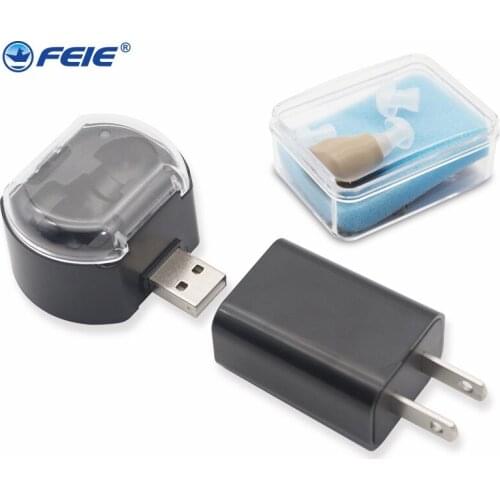 Top Selling deaf Products analog mini rechargeable headset hearing aid S-219 Invisible Hear Clear for the Elderly Free Shipping