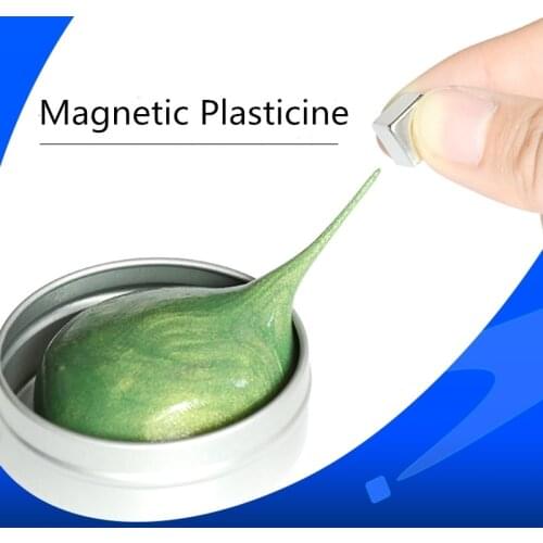 DIY Playdough Plasticine Ferrofluid Magnetic Rubber Mud Magnet Clay toys slime accessories popular toys kids gifts