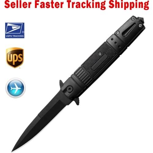 Stainless Steel Folding Knife Multifunctional Knife Outdoor Survival Knife Portable Self-defense High Hardness War Fruit Knife