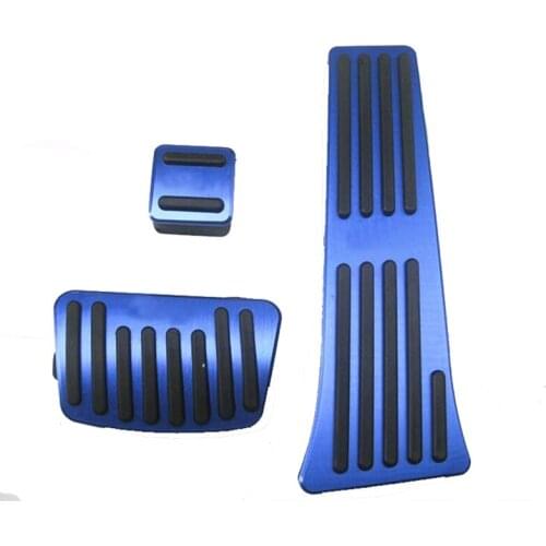 Car Styling For KIA KX5 SPORTAGE QL 2016 2017 Accelerator Brake Foot Rest Pedal Pads,Non-slip Covers No Drill Gas With logo