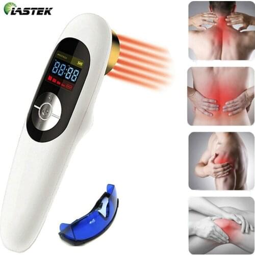 808nm+605nm Low Level Cold Laser Therapy LLLT Body Pain Relief Portable Handheld Device Unit