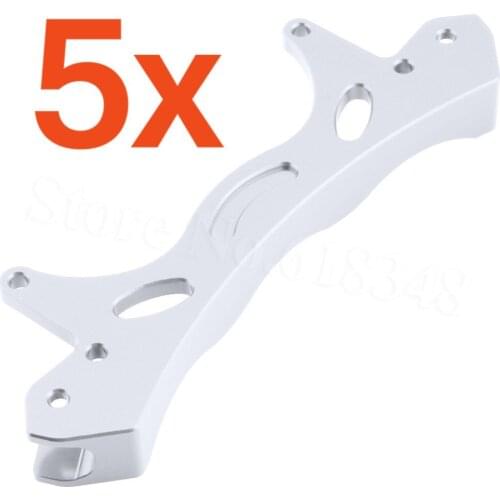 5pcs/Lot Aluminum Rear Shock Mount Plate For 1/5 HPI Baja 5B 5SC 5T SS 87551 Hop Up CNC Anodized