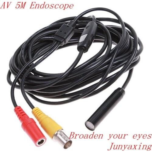 AV 5m inspection industrial endoscope camera ,AV endoscope camera