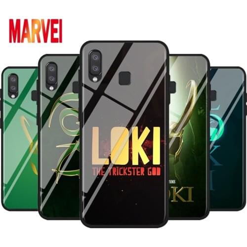 Fashion Marvel Loki Cool For Samsung Galaxy A90 A80 A70 S A60 A50S A30 S A40 S A2 A20E A20 S A10S A10 E Black Phone Case Cover