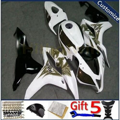 Body Kit motor panels For CBR600RR 2007 2008 CBR 600 RR 07 08 F5 ABS plastic motor Fairing kit Injection mold graffiti