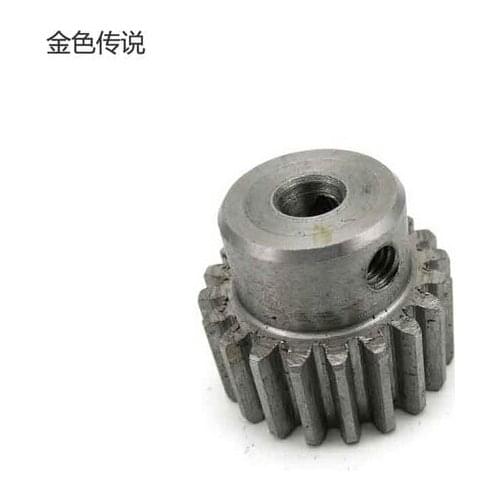 5MM/6MM / 8MM /10MM Hole Metal M1 Modulus Gears Large Torque Gears Drive Rack DIY Model Accessory F17649 / 52