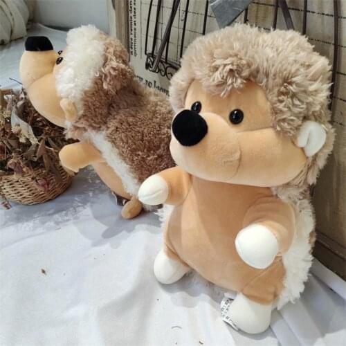 Cute Hedgehog Animal Stuffed Hedgehog Birthday Home Decoration Plush Doll Kid Toy Xmas Gift