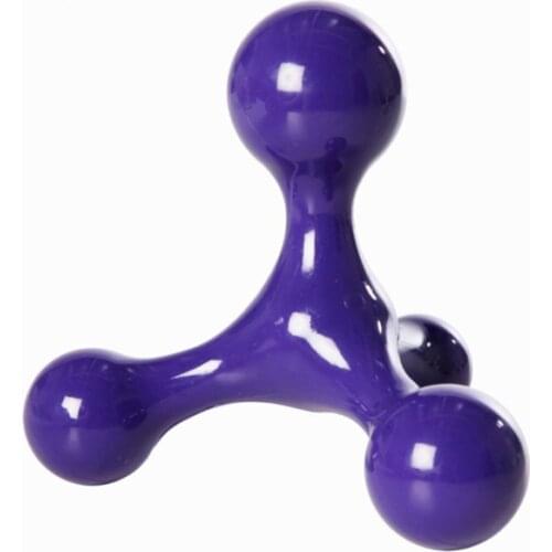 Mini Massage Ball Elderly Childrens Fitness Cervical Spine Foot Head Acupuncture Massage Hammer Muscle Relex Apparatus Solid