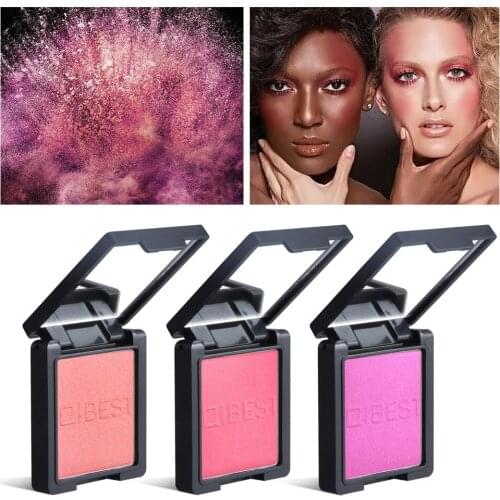 Fashion 8 Colors Face Powder Blusher Palette Matte Makeup Blush Contour Palette Waterproof Bronzer Peach Makeup