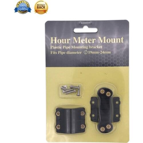 Tachometer Mounting Bracket Hour Meter Mount New Motorcycle Hour Meter Suitable for Motorcycles Snow Tube Handles Installation