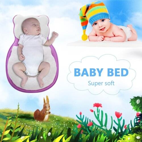 Cartoon Baby Memory Foam Nursing Pillow Newborn Anti Roll Head Shaping Cushion Shaping Cushion Prevent Flat Head