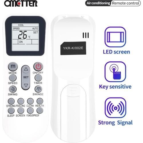 Suitable for AUX air conditioner YKR-K002E remote control