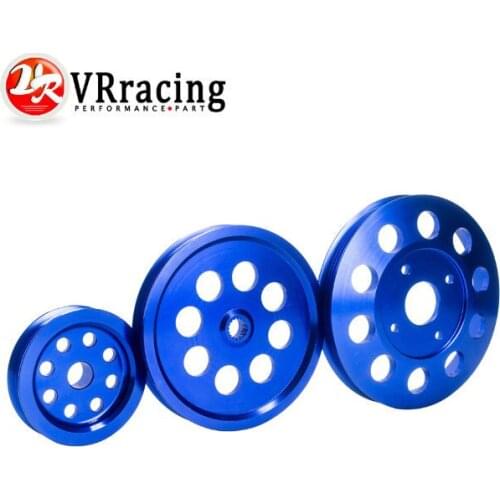 VR - Light Weight Crank Pulley New For Nissan GTR BNR32 RB26DETT RB20 / RB25 Underdrive Light Weight Crank Pulley