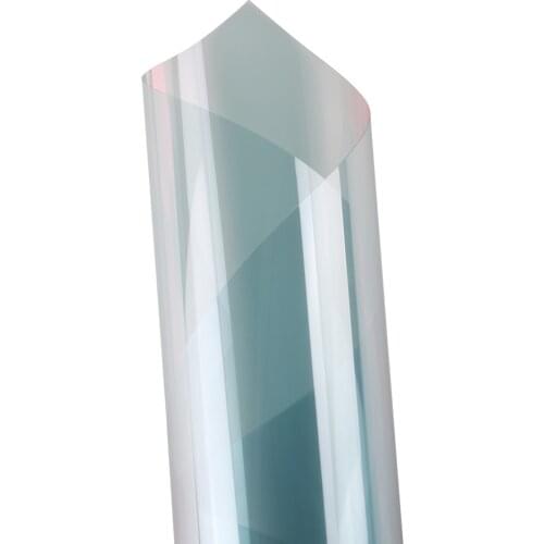 SUNICE Self-adhesive 78%VLT Car Window Tinting Film 99%IRR Solar Tint Anti-Scratch Car Foils Car window Light Blue