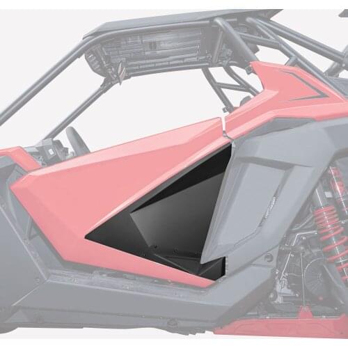 Lower Door Panel RZR UTV Lower Door Panel Inserts for For Polaris RZR PRO XP 2020 2021 Aluminum Black