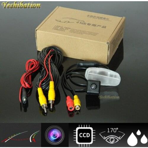 Yeshibation Car Intelligent Dynamic Trajectory Tracks rear view Backup camera For Honda XRV X-RV 2014 2015